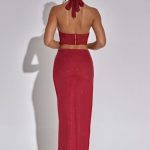 Val Maxi Skirt - Red - Image 3