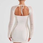 Dezi Mini Dress - White - Image 2