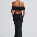 Belinda Maxi Dress - Black - Image 3