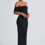 Belinda Maxi Dress - Black - Image 7