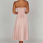 Deanna Midi Dress - Blush - Image 12