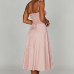 Deanna Midi Dress - Blush - Image 13