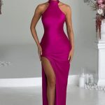 Etta Maxi Dress - Hot Pink - Image 2