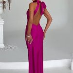 Etta Maxi Dress - Hot Pink - Image 4