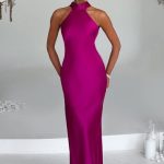 Etta Maxi Dress - Hot Pink - Image 5