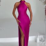 Etta Maxi Dress - Hot Pink - Image 7