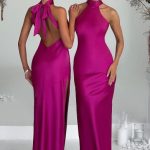 Etta Maxi Dress - Hot Pink - Image 10