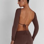 Sahra Top - Chocolate - Image 2