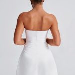 Fleur Mini Dress - Ivory - Image 2