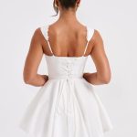 Antonella Mini Dress - Ivory - Image 2