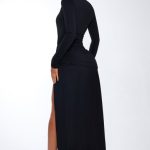 Ysabella Maxi Dress - Black - Image 7