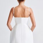 Claretta Mini Dress  Ivory - Image 4