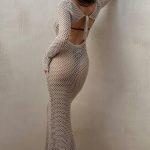 Moana Maxi Dress - Beige - Image 3