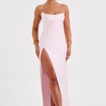 Misha Maxi Dress - Blush - Image 4