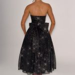 Marissa Midi Dress - Black Sparkle - Image 3