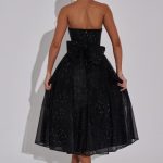Marissa Midi Dress - Black Sparkle - Image 7