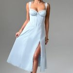 Ulrika Midi Dress - Blue - Image 3