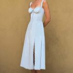 Ulrika Midi Dress - Blue - Image 10