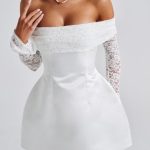 Georgianna Mini Dress - Ivory - Image 6