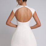 Blake Mini Dress - Ivory - Image 7