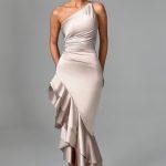 Esmeraya Maxi Dress - Champagne