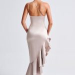 Esmeraya Maxi Dress - Champagne - Image 4
