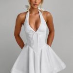 Doris Mini Dress - Ivory