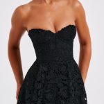 Ishani Midi Dress - Black - Image 8