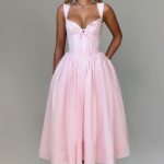 Marlena Midi Dress - Blush - Image 3