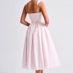 Marlena Midi Dress - Blush - Image 10