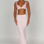 Astrid Maxi Skirt - Blush