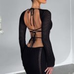 Nadine Maxi Dress - Black - Image 9