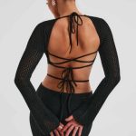 Nadine Maxi Dress - Black - Image 11