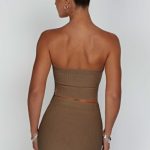Jaz Mini Skirt - Mocha - Image 13