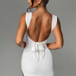 Ria Mini Dress - Ivory - Image 2