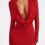 Danielle Mini Dress - Red - Image 3