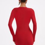 Danielle Mini Dress - Red - Image 7