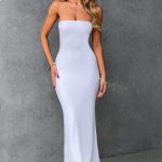 Emery Midi Dress - White - Image 4