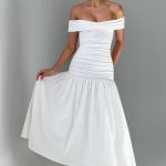 Wilhelmina Midaxi Dress - Ivory