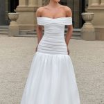 Wilhelmina Midaxi Dress - Ivory - Image 4