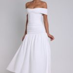 Wilhelmina Midaxi Dress - Ivory - Image 6
