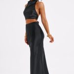 Zaylee Maxi Skirt - Black - Image 3