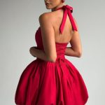 Maricia Mini Dress - Red - Image 5