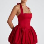 Maricia Mini Dress - Red - Image 9