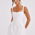 Janiyah Mini Dress - Ivory - Image 4