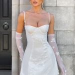 Dalary Mini Dress - Ivory