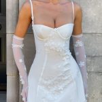 Dalary Mini Dress - Ivory - Image 5