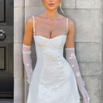 Dalary Mini Dress - Ivory - Image 6
