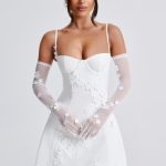 Dalary Mini Dress - Ivory - Image 7