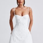 Dalary Mini Dress - Ivory - Image 10